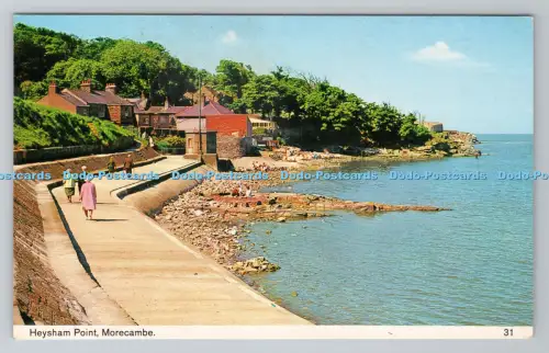 R785878 Morecambe Heysham Point Bamforth Holmfirth Yorkshire Farbe Glanz Ansicht siehe