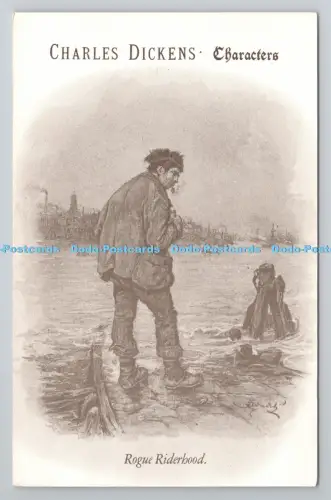 R786008 Charles Dickens Figuren Rogue Riderhood A Gemini Art Studio Birchingt