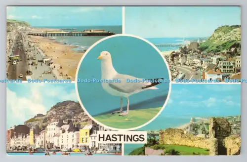 R782752 Hastings Blick von East Cliff Foto Präzision St Ives Huntingdon Farbe