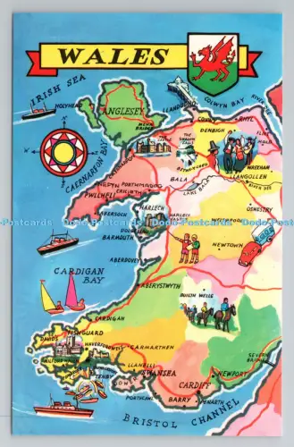 R782799 Wales The Map Photo Precision St Ives Huntingdon Colourmaster Internation