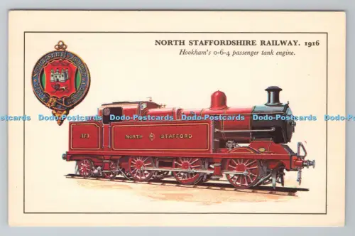 R786509 North Staffordshire Railway Hookham 0 6 4 Passenger Tank Engine Photo Pr