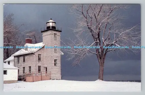 R787138 Alter Sodus Point Leuchtturm. Don Hunt Antennen. Wolcott