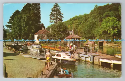 R787631 Henley on Thames. Marsh Lock. Gedruckt in Großbritannien. PM. Lesen. Ber