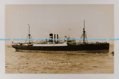 C030126 S S Delilian Harrison Line RP B und A Feilden Liverpool
