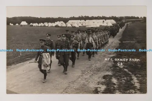 C030913 Militärlager D T C Oxney Farm Postkarte