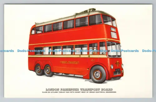 R789760 London Passenger Transport Board Class B2 Leyland Trolley Bus With Short