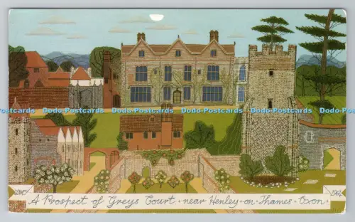 R790303 Eine Aussicht auf Greys Court in der Nähe von Henley an der Themse Oxfordshire Larkfield Pr