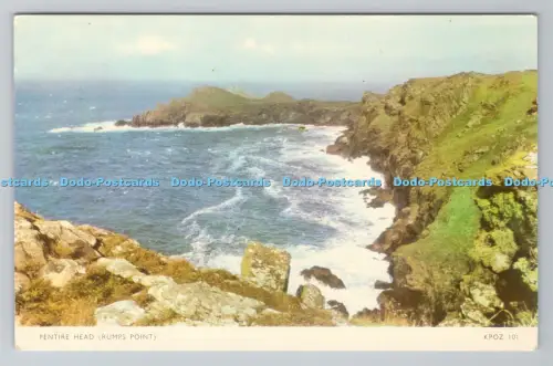 R790438 Pentire Head Rumps Point Jarrold Norwich England PM Wadebridge Cornwall