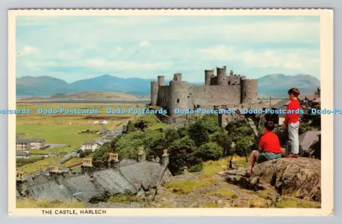 R790672 Harlech The Castle Printed in Great Britain