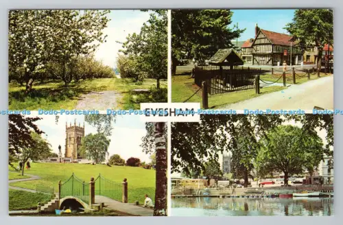 R791226 Evesham River Avon Printed in Great Britain Multi View