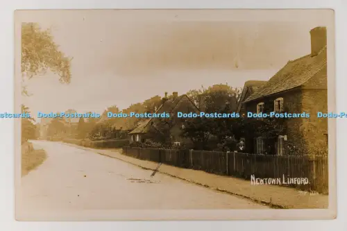 C031940 Newtown Linford Leicestershire RP 1908 Postkarte