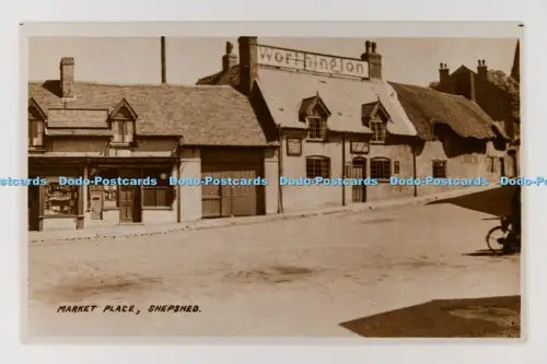 C031943 Shepshed Post Office Leicestershire Marktplatz The R A Postcards Londo