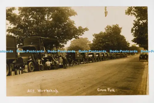 C031948 Werkstatt Lewisham Grove Park Rotes Kreuz London RP Postkarte