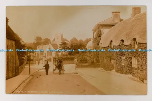 C031951 Wincanton Church and Cottages Somerset RP