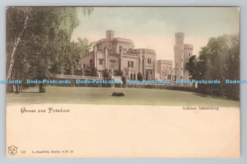 R792816 Gruss aus Potsdam Schloss Babelsberg L Saalfeld