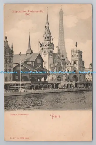R793643 Paris Maison Allemande Exposition Universelle