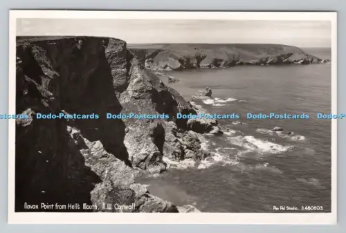 R794043 N W Cornwall Navax Point From Hell Mouth Pen Pol Studio Frank Grattan
