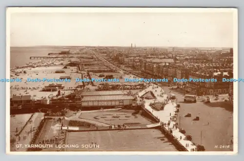 R794194 Gt Yarmouth Looking South Valentine Phototype 1951