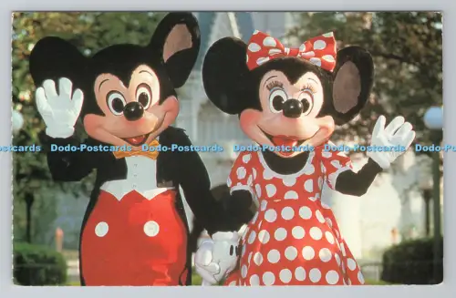 R795114 The Winsome Duo Mickey and Minnie Mouse The Walt Disney 1988