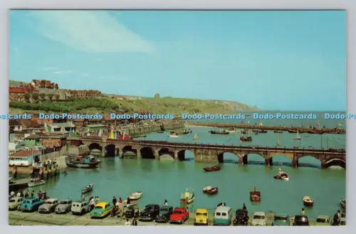 R795343 Folkestone Harbour and East Cliff Shoesmith and Etheridge Hastings Norma