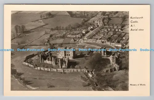 R795631 Kenilworth Castle Luftaufnahme Ministry of Works Crown