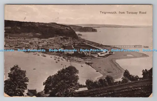 R795793 Teignmouth aus der Torquay Road Valentine Serie