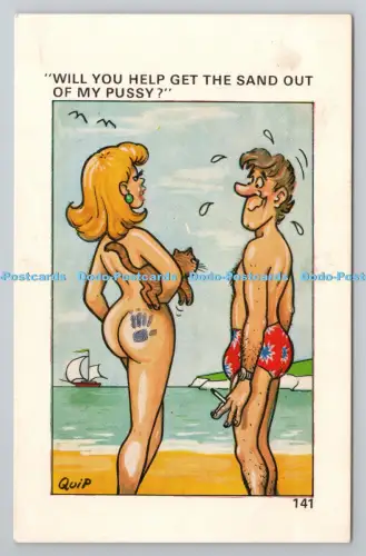 R797518 Will You Help Get the Sand Out Of My Pussy A Sapphire Card Huntingdon Pr