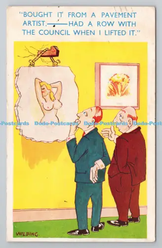 R797691 kaufte es bei einem Pflaster Kunst Verlag London E Marks Comicard Pr