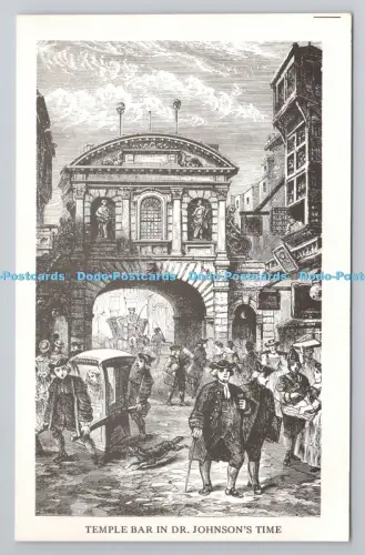 R799414 Temple Bar in Dr Johnson Time