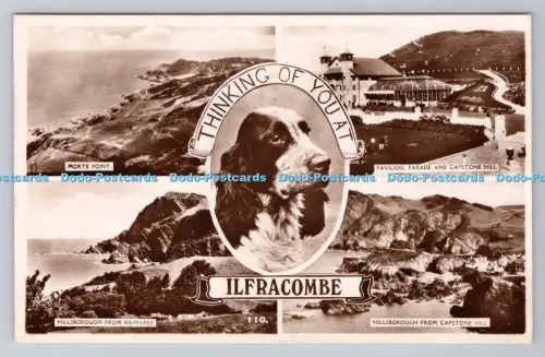 R799562 Thinking of You at Ilfracombe Morte Point RP 1951 Multi View