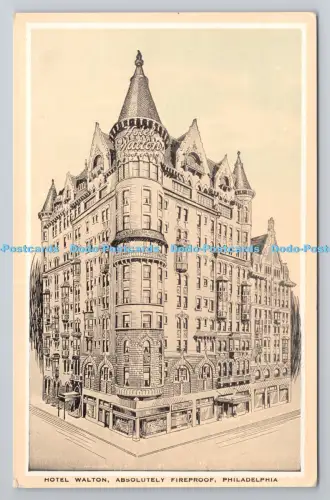 R803542 Philadelphia Hotel Walton absolut feuerfest E C Kropp Milwaukee