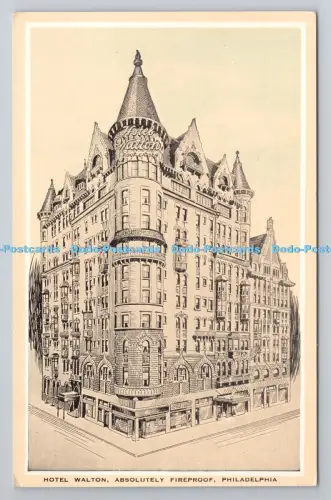 R803543 Philadelphia Hotel Walton absolut feuerfest E C Kropp Milwaukee
