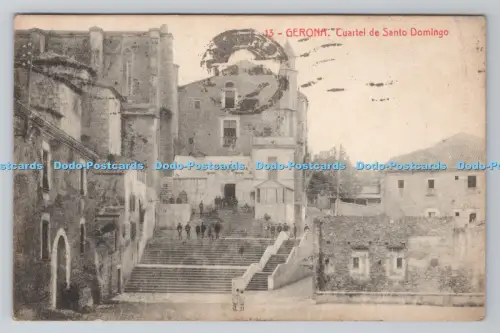 R803651 Gerona Cuartel de Santo Domingo Fototipia Thomas Barcelona P Virallonga