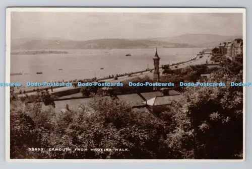 R803874 Exmouth von Madeira Walk E A Sweetman Tunbridge Wells RP 1945