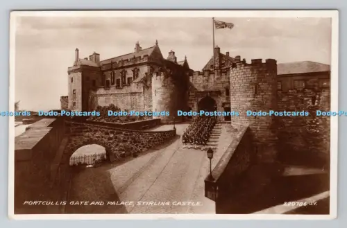R803896 Stirling Castle Portcullis Gate and Palace Valentine RP 1938