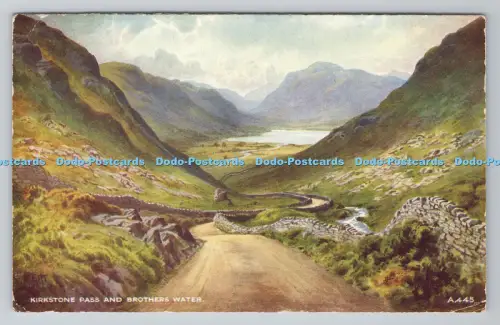 R803904 Kirkstone Pass and Brothers Water Valentine Art Farbe E H Thompson