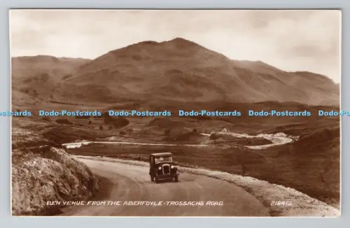 R803914 Ben Venue From The Aberfoyle Trossachs Road Valentine RP