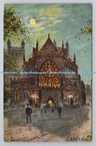 R803922 Exeter S Hildesheimer London Manchester Series No 5283 Arthur C Payne PM
