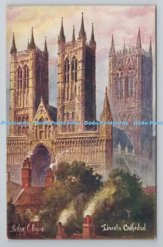 R803927 Lincoln Cathedral J W Ruddock Arthur C Payne