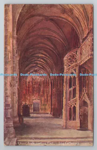 R803935 Ely Cathedral North Choir Aisle Looking East S Hildesheimer London Manch