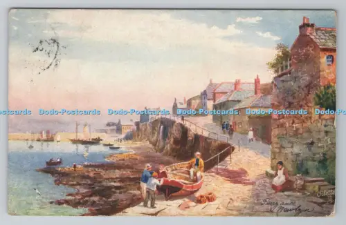 R803938 Newlyn Penzance Tuck Oilette Picturesque Cornwall No 7070 H B Wimbush