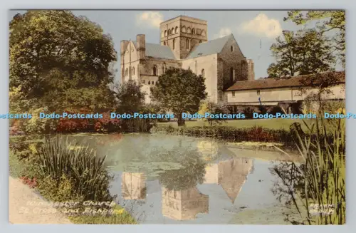 R803957 Winchester Church St Cross and Fishpond F Frith Reigate