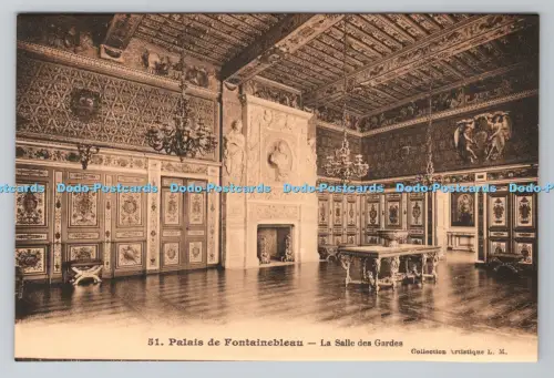 R803960 Palais de Fontainebleau La salle des Gardes I Menard