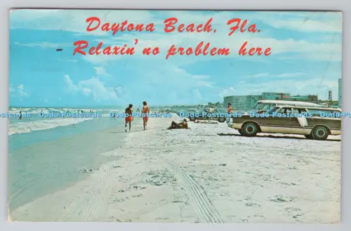 R803968 Fla Dayton Beach Relaxin No Problem Here Southern Karte und Neuheit