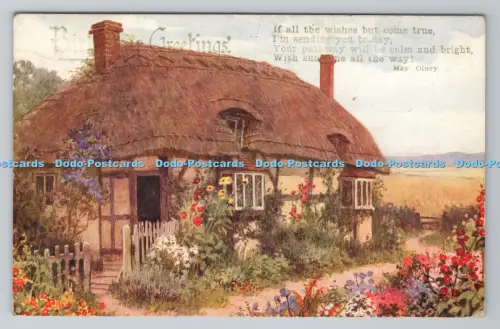 R803975 Cottage with Garden J Salmon Sevenoaks England W Carruthers PM Brighton