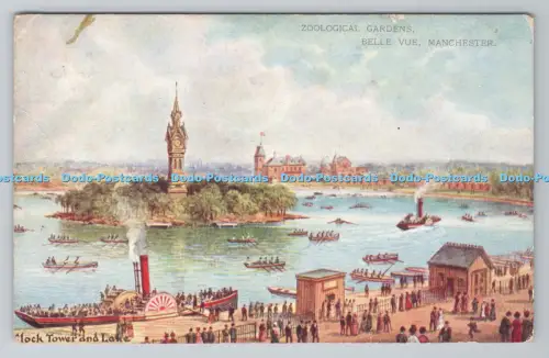 R803977 Uhrturm und Lake Horrocks PM Spalding 1906