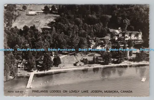 R803979 Kanada Muskoka Pinelands Lodges am schönen Lake Joseph kanadische Postkarte