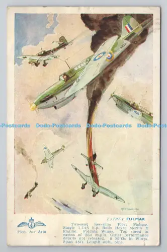 R803990 Fairey Fulmar Fleet Air Arm J Salmon Sevenoaks A F D Bannister