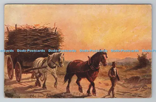 R803991 The Last Load Tuck Oilette Kentish Pastures 9222 Harry Payne