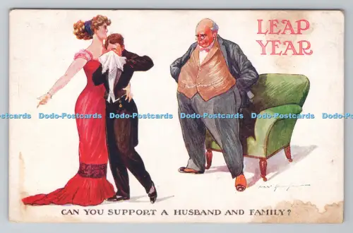 R804004 Can You Support a Husband and Family Leap Year Inter Art London No 957